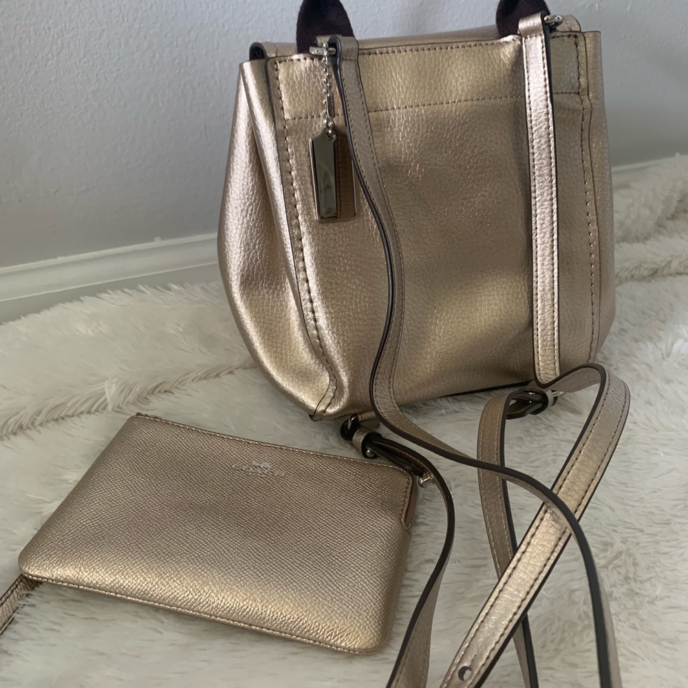 Gold Coach Backpack! - Picture 4 of 6